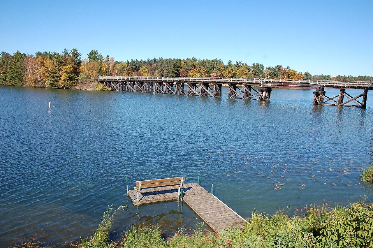 Lake in Minocqua, WI
