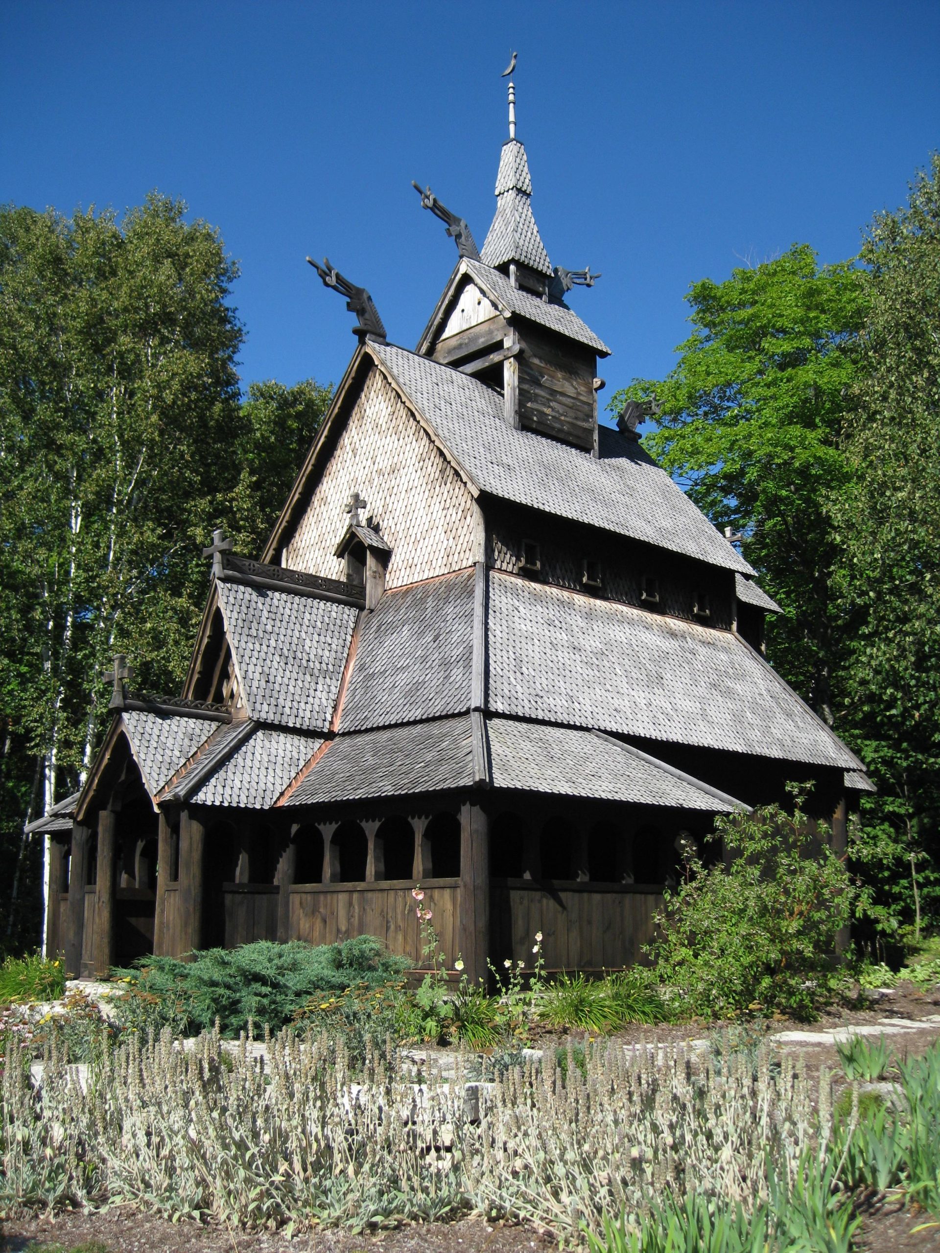 Stavkirke on Washington Island