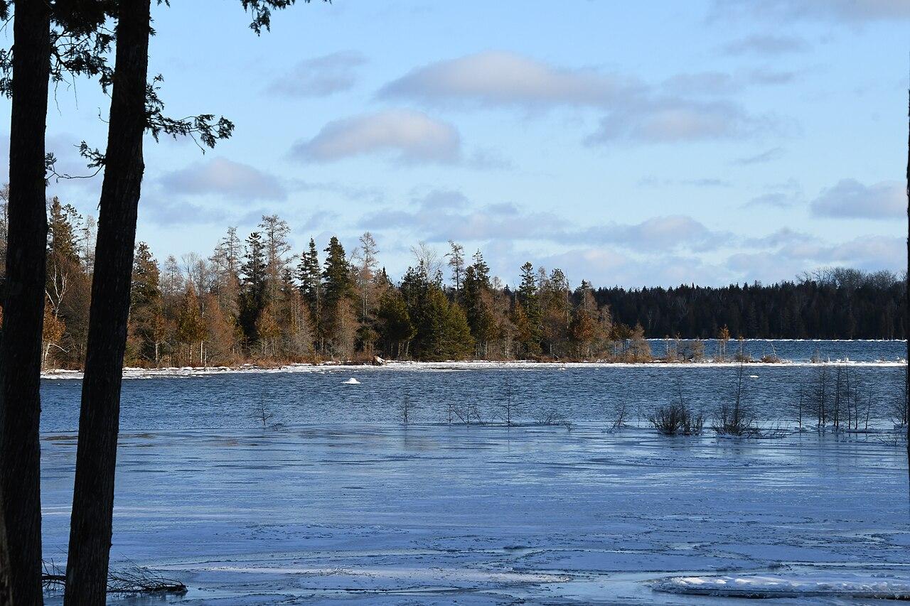 A view of Big Shoals Bay on the southeastern end of Drummond Island