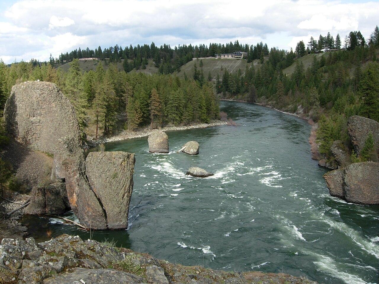 The Bowl and Pitcher formation at Riverside State Park, Spokane, Washington