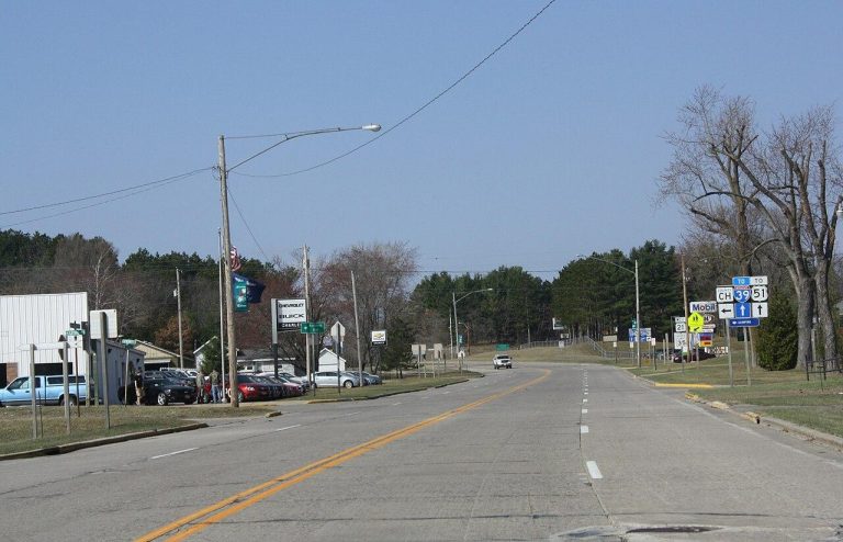 Downtown Coloma, WI