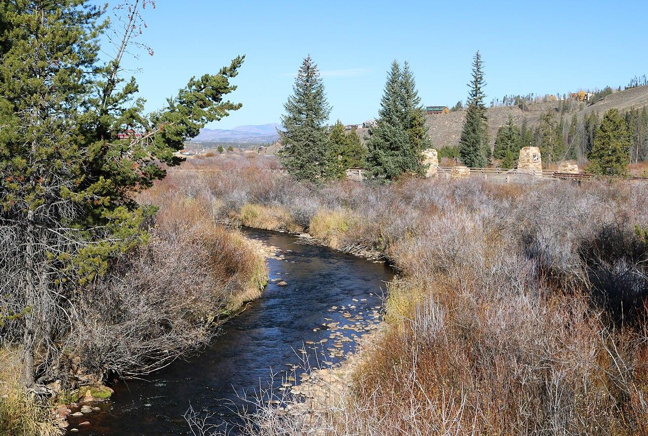 raser River in Fraser, Colorado