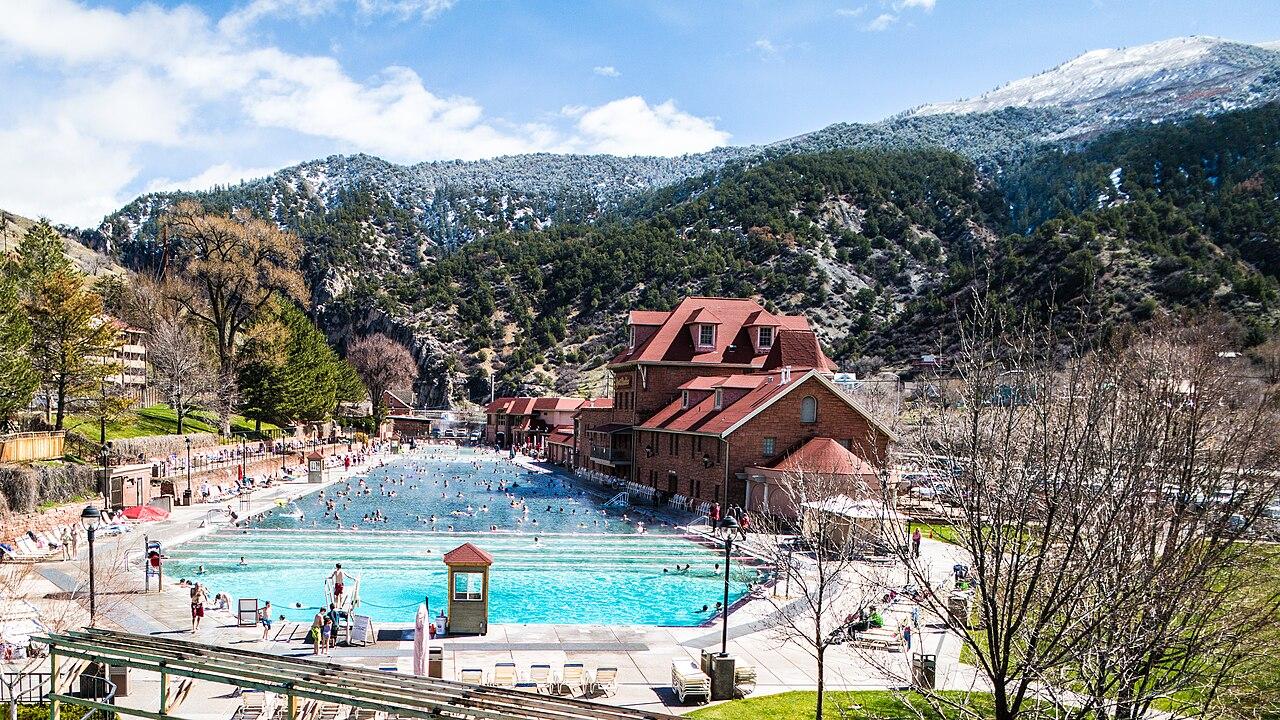 Hot Springs Pool in Glenwood Springs, Colorado