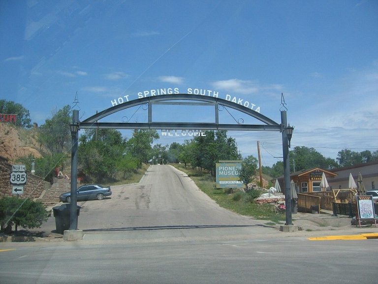 Welcome to Hot Springs, South Dakota