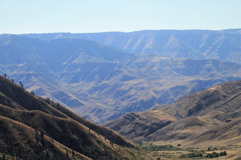 Idaho Side of Hells Canyon, Looking to the Oregon Side