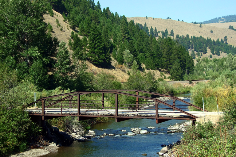 Little Blackfoot River Bridge - Powell County, Montana
