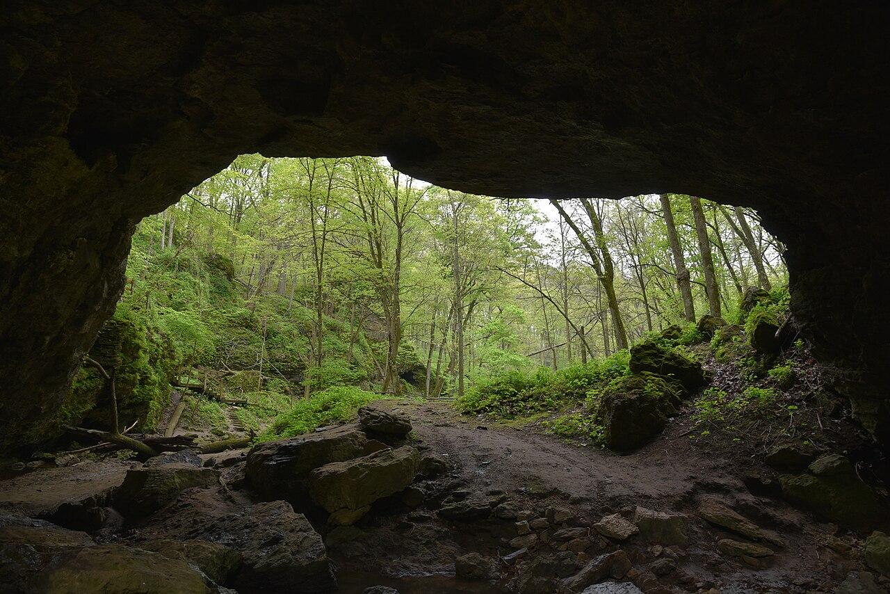 Cave at Maquoketa Caves State Park