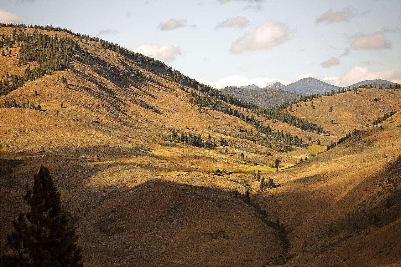 Methow Valley - View from the Sun Mountain Lodge - Taken in Winthrop, Washington.
