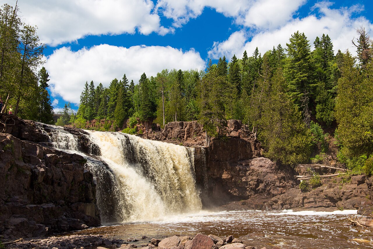Middle Gooseberry Falls, Gooseberry Falls State Park, Minnesota