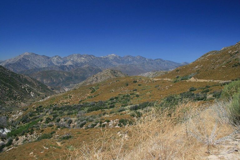 Mount Baldy from Silverwood Lake