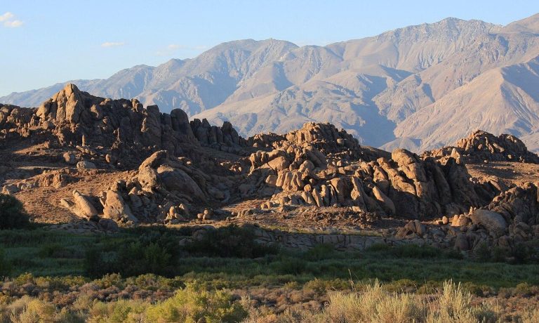 Southwest edge of the Alabama Hills.