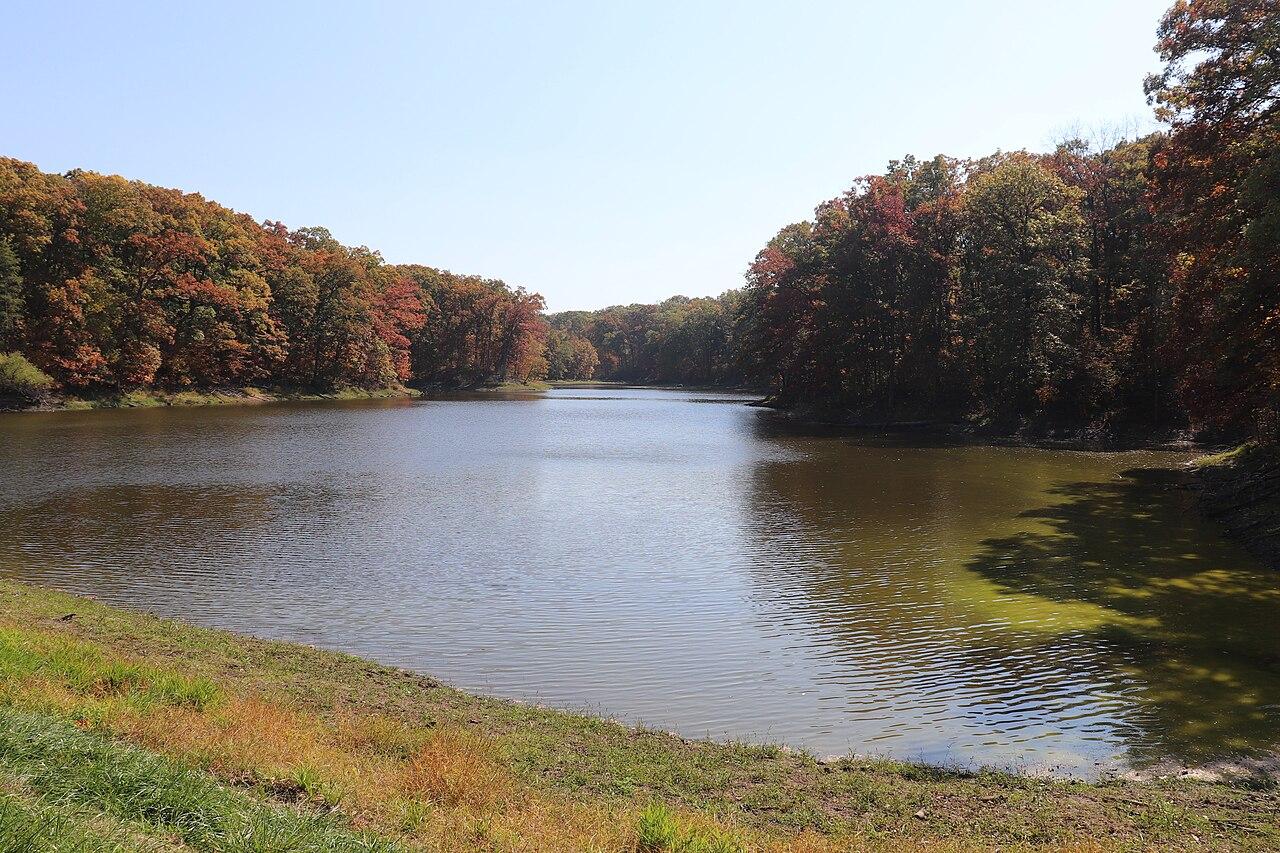 White Oak Lake in Shimek State Forest, Farmington, Iowa