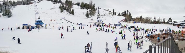 Bogus Basin ski area, Boise County, Idaho.

December 27, 2017