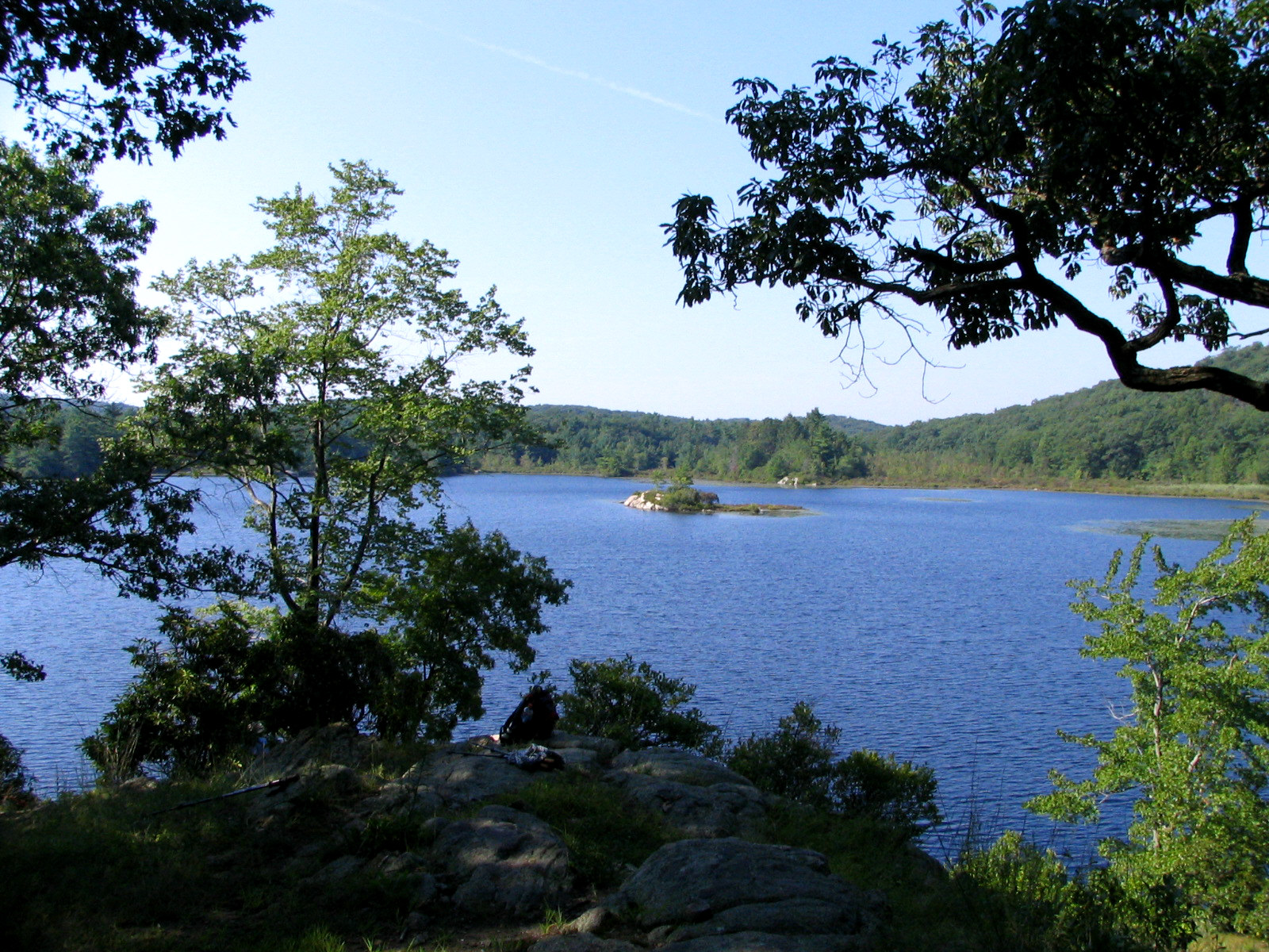 Island Pond, in Harriman State Park