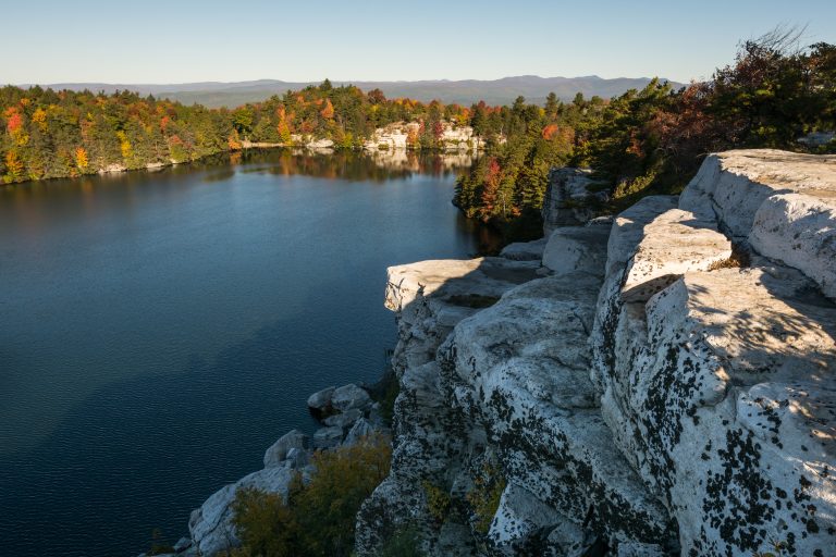 Lake Minnewaska in the Minnewaska State Park Preserve.