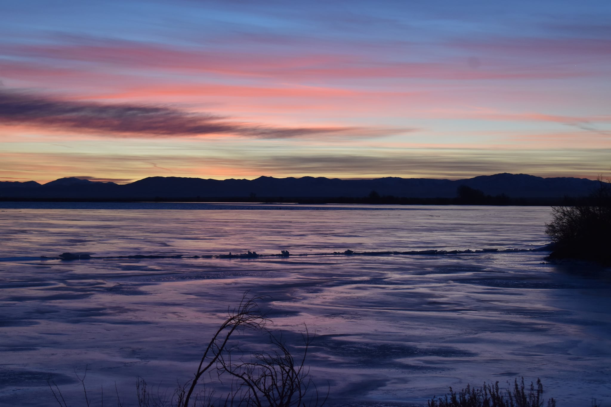 Lake Walcott State Park landscape