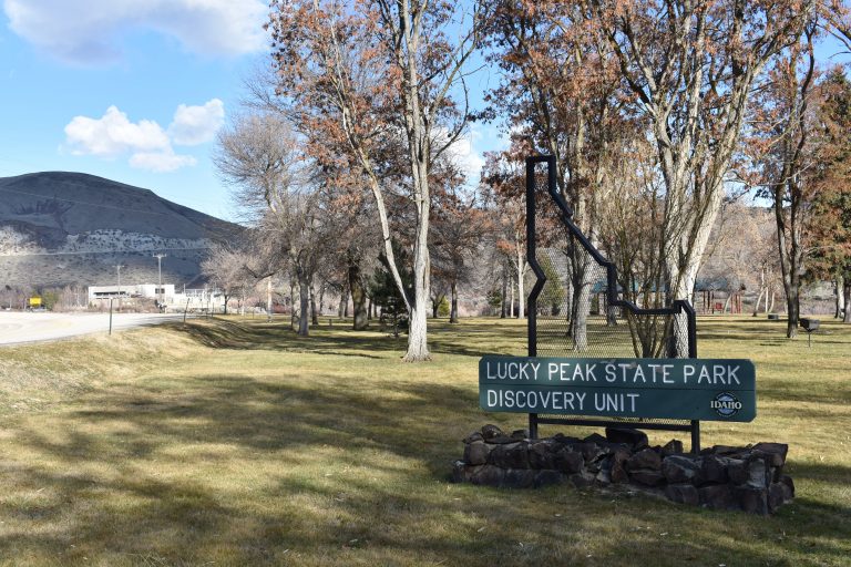 Lucky Peak State Park near Boise, Idaho