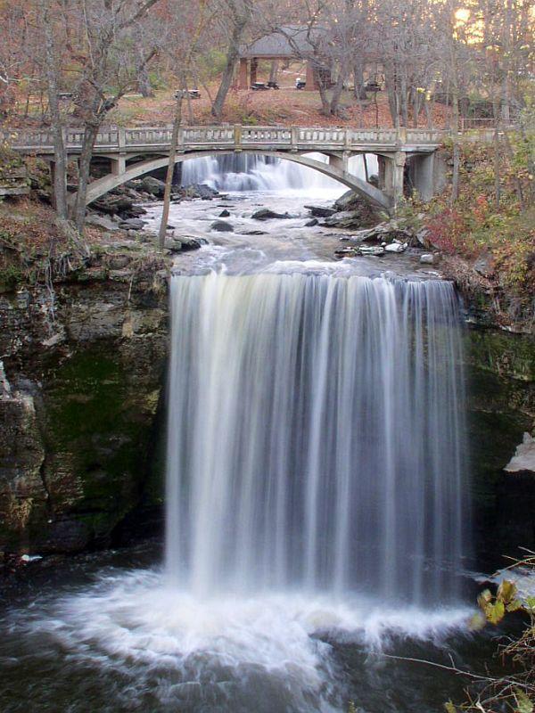 Minneopa Falls, Minneopa State Park, Minnesota.