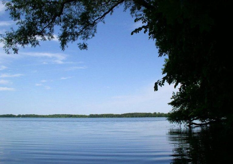 English: Albert Lea Lake from Myre-Big Island State Park, Minnesota.