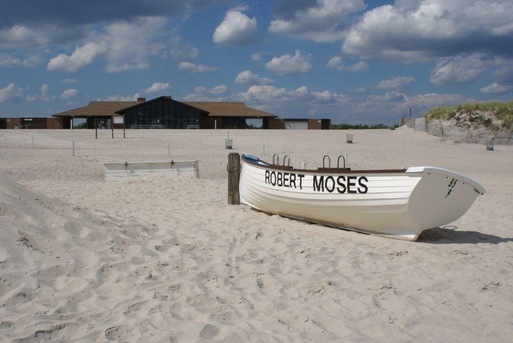 Robert Moses Field Deserted Beach