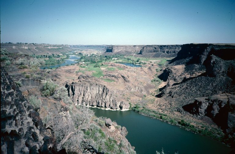 Snake River canyon near Twin Falls, Idaho, 1991.