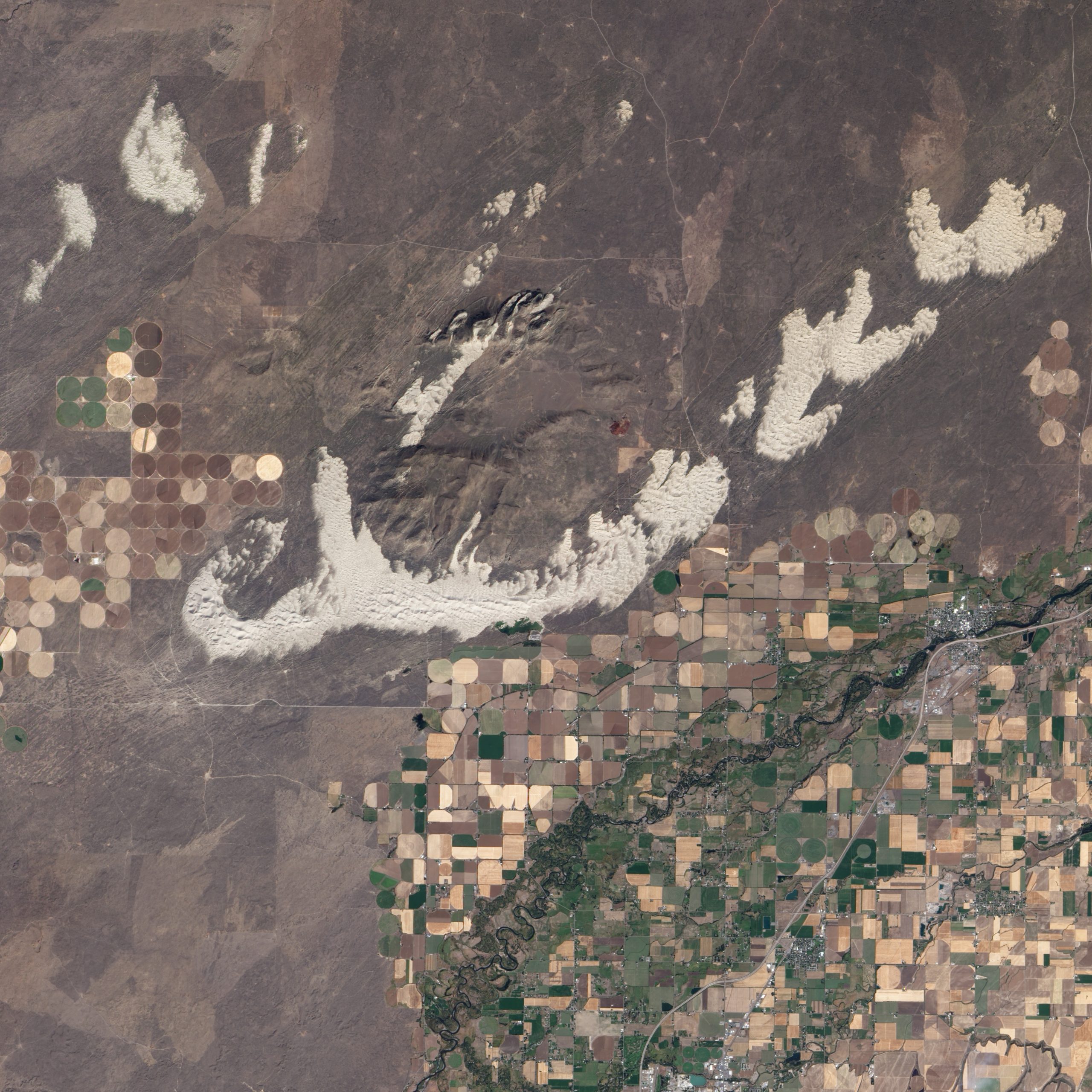 St. Anthony Sand Dunes landscape