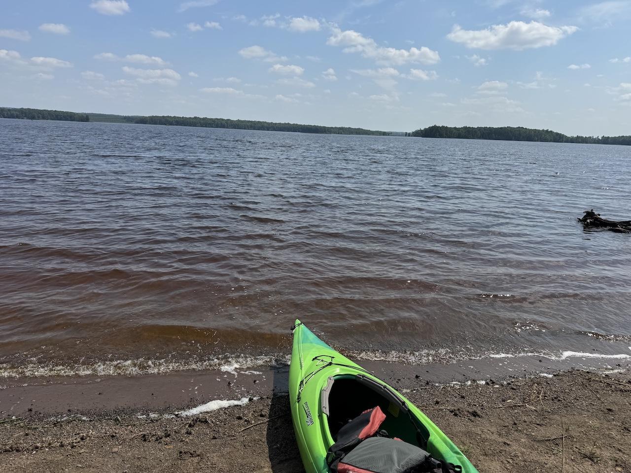 Miller Dam near Gilman, WI.