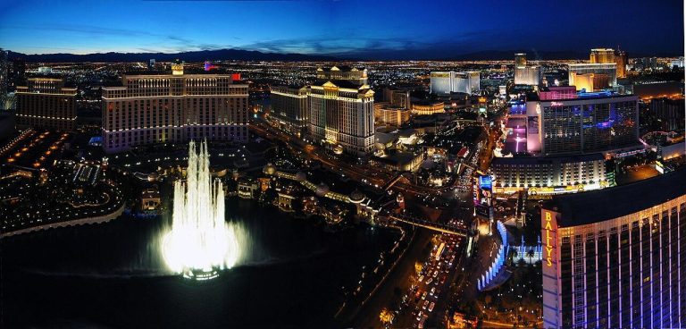 Las Vegas Strip - Aerial View