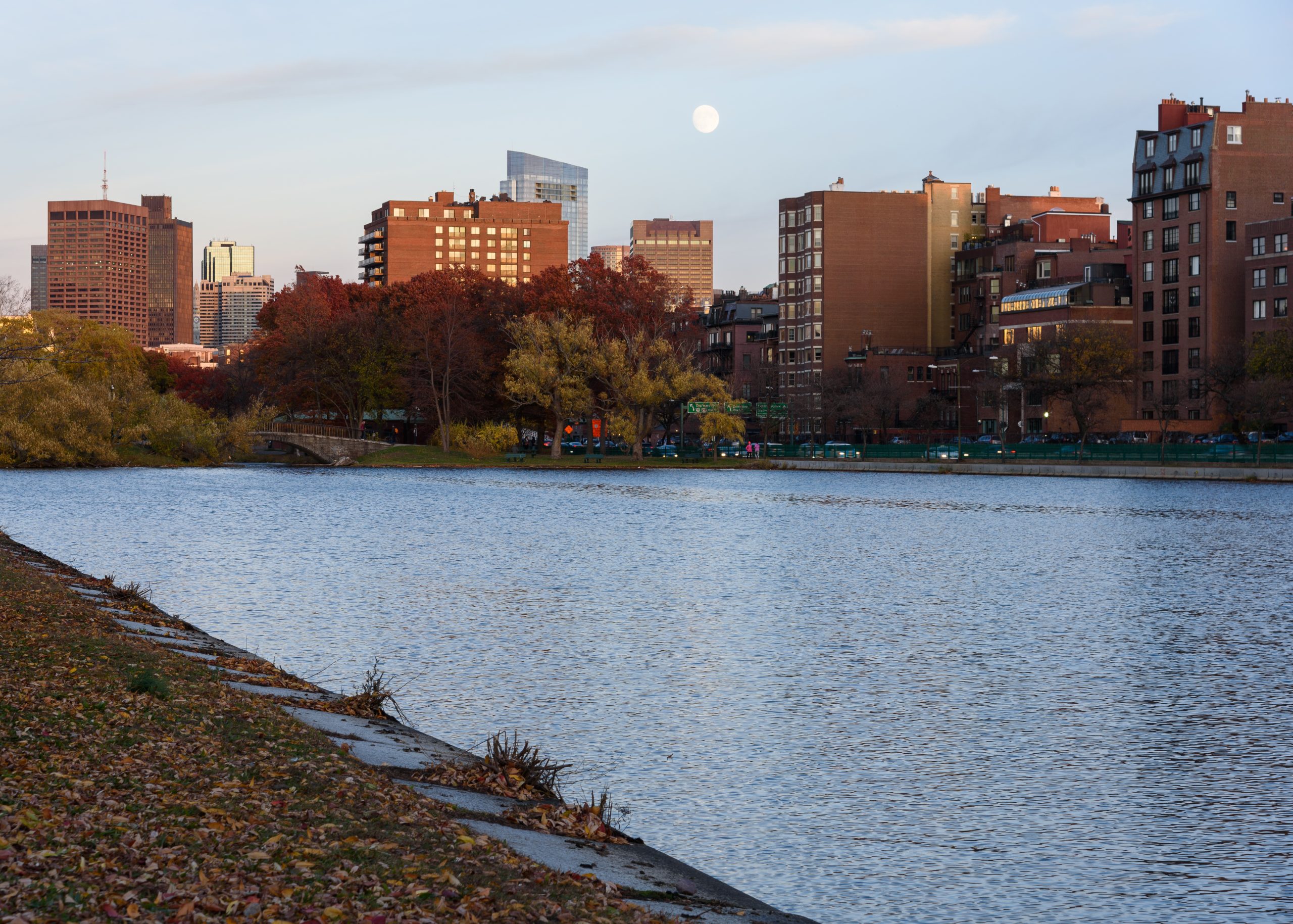 Boston, Charles River & Emerald Necklace landscape and visitor setting