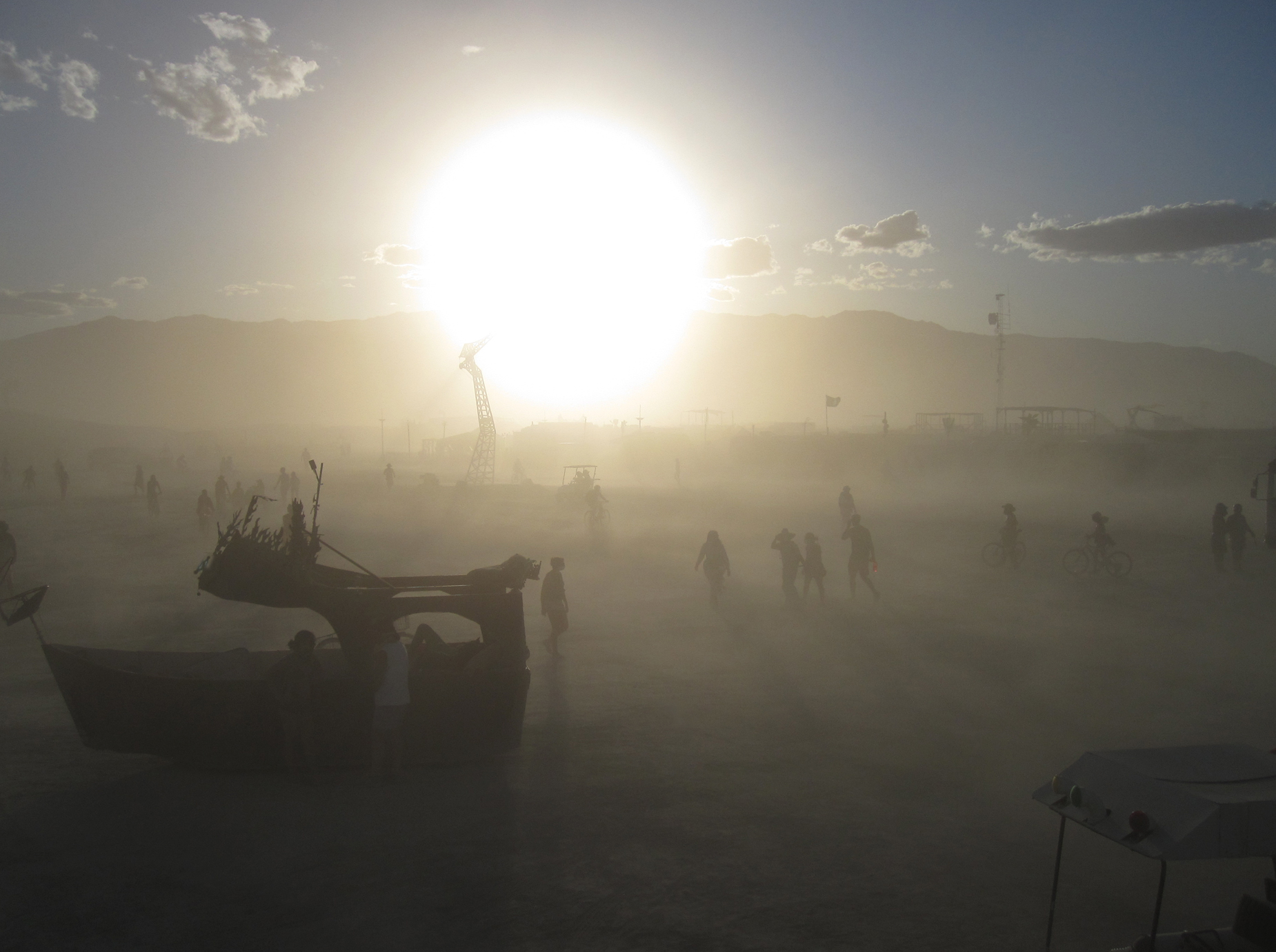 Outdoor scenery at Black Rock Desert