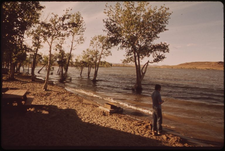 Outdoor scenery at Lahontan State Recreation Area