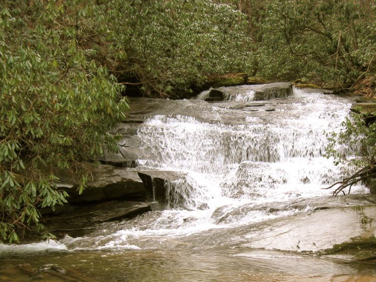 Outdoor scenery at Jones Gap State Park & Rainbow Falls